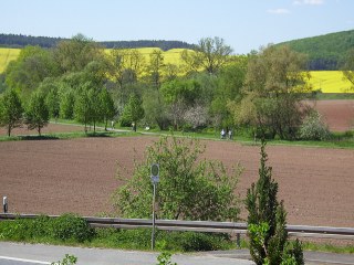 Leineradweg an der Alten Burg